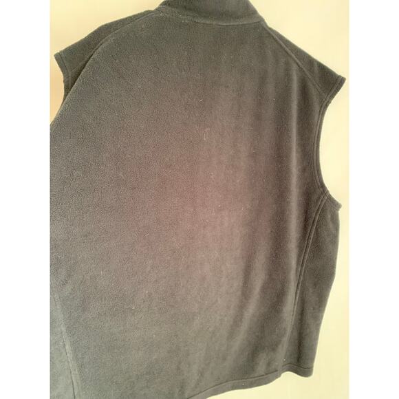 Columbia Men's Full Zip Black Size XXL Vest with zip pockets - Picture 5 of 7